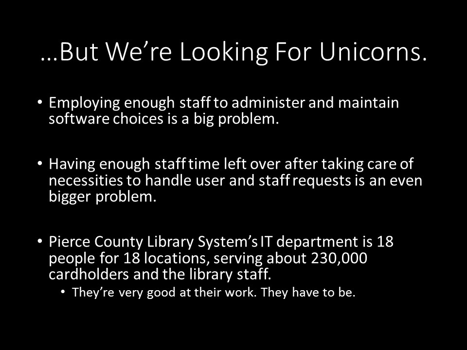 Libraries Are Looking For Unicorns