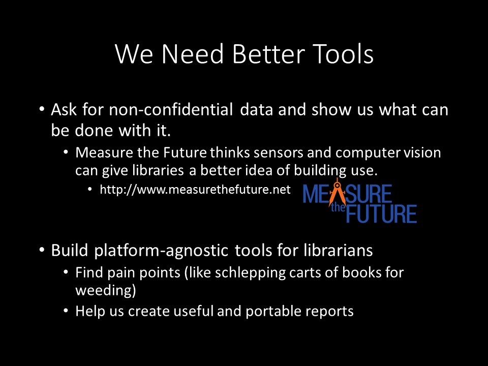 Public Libraries Need Better Tools