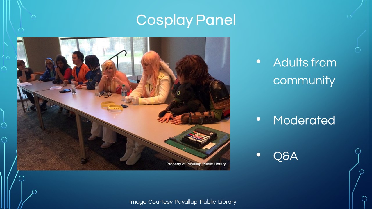 Cosplay Panel Example