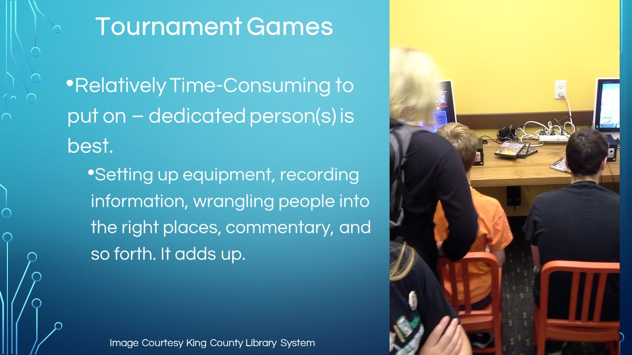 Tournaments Take Time