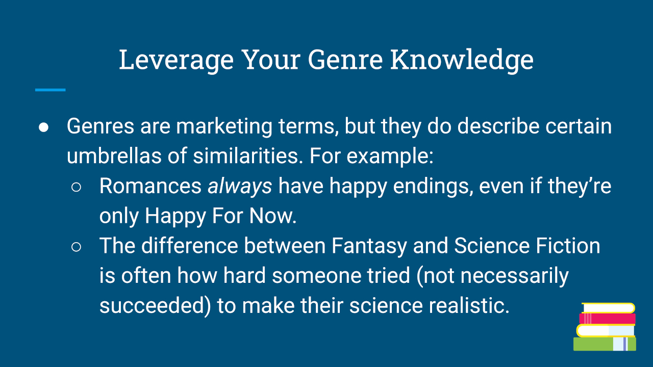 Leverage Your Genre Knowledge