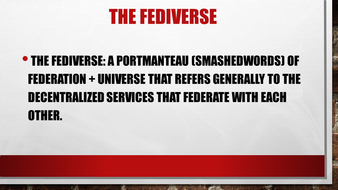 The Fediverse